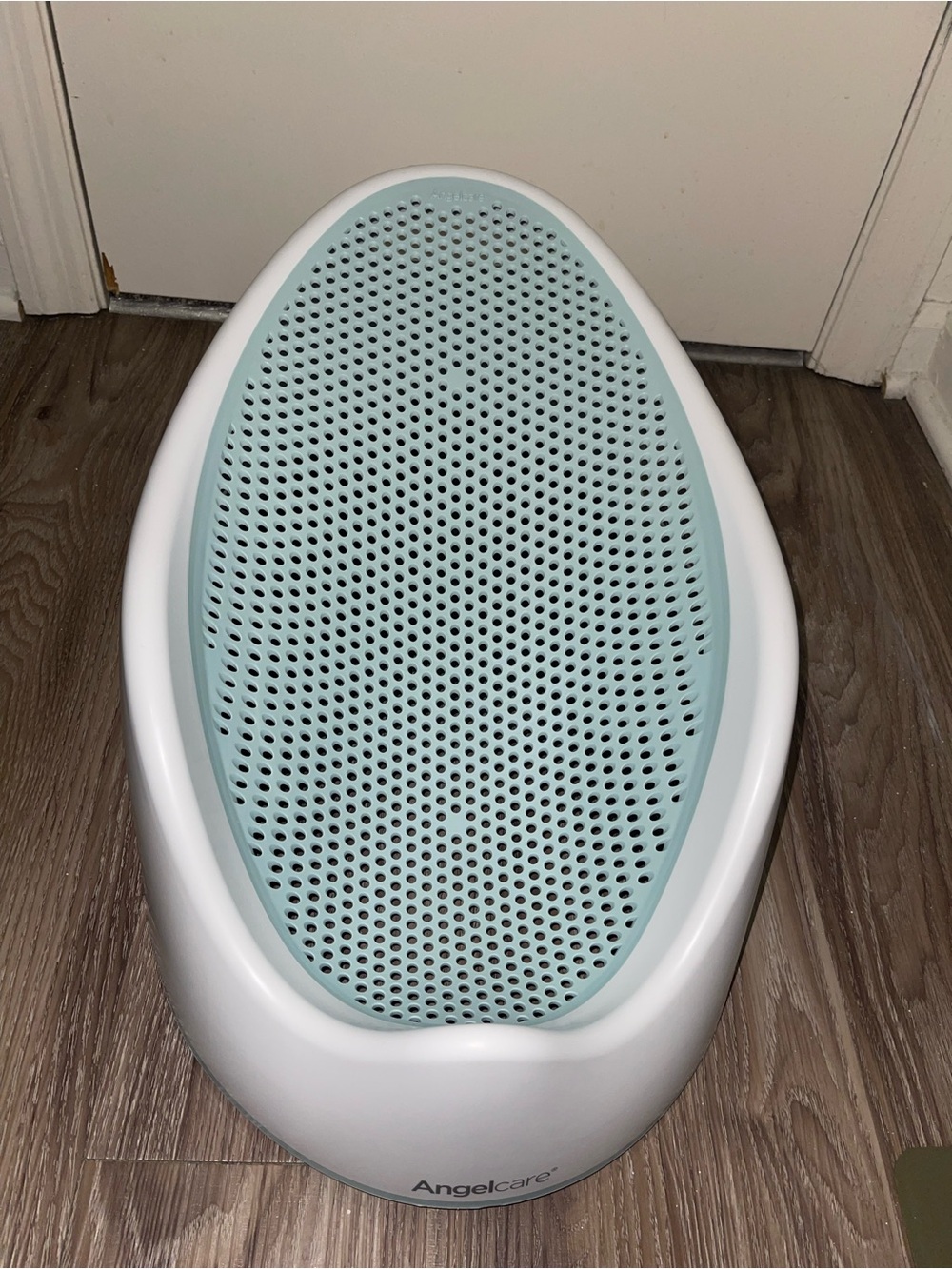AngelCare Baby Bath Tub - White and Blue